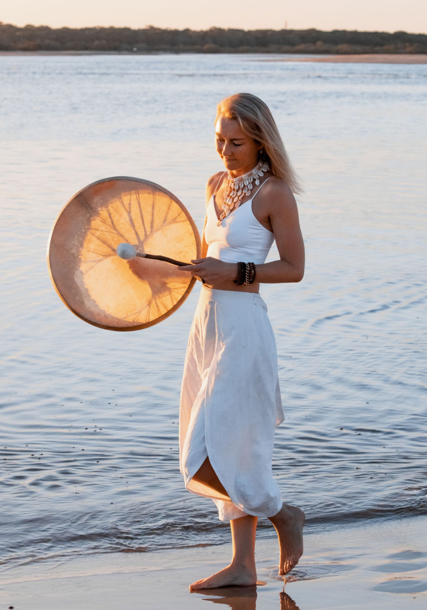 Laurentine on the beach