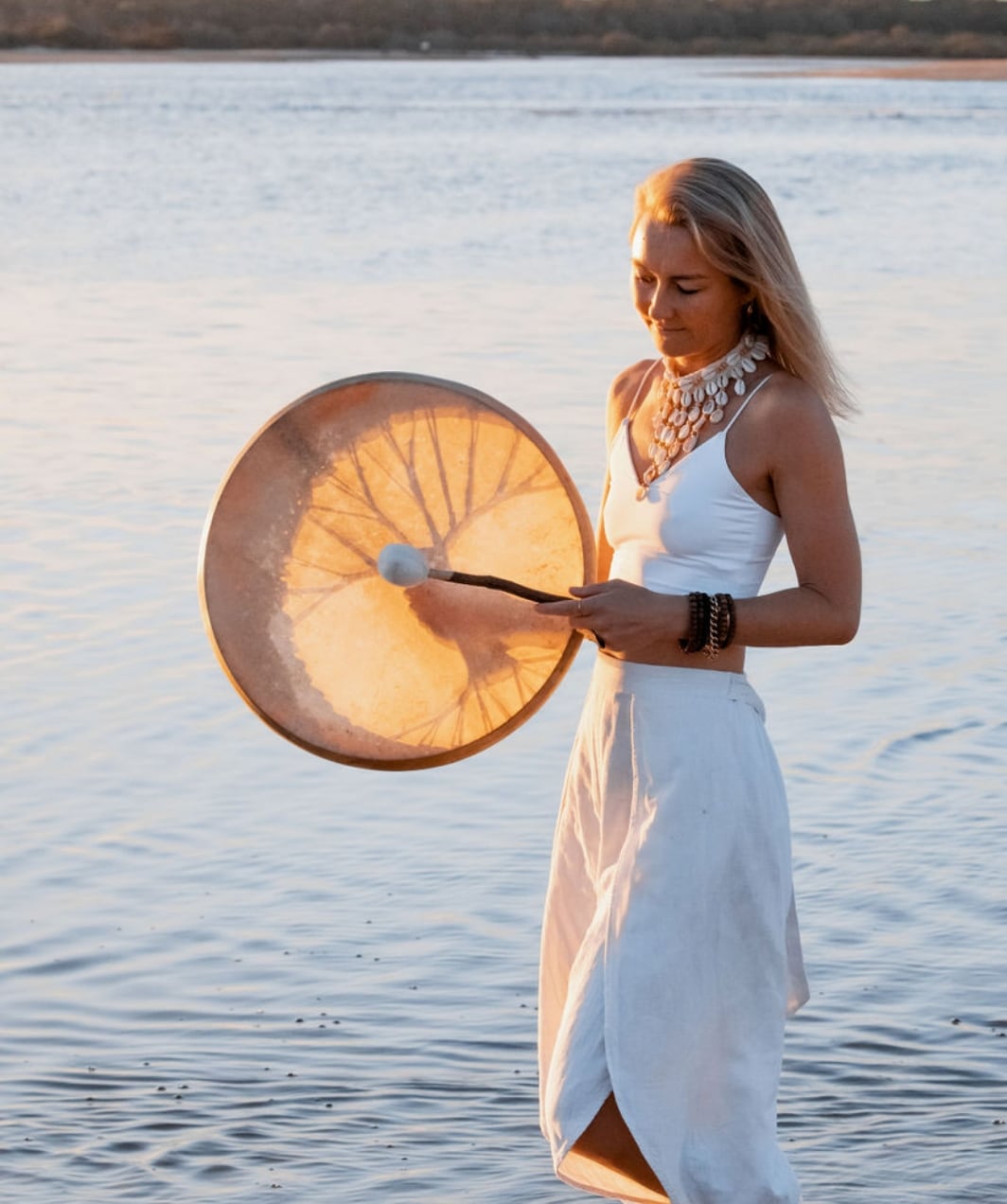 Laurentine on the beach